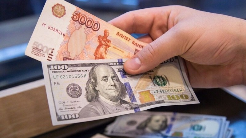 مقایسه روبل روسیه و دلار آمریکا